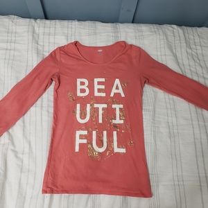Girls long sleeve shirt